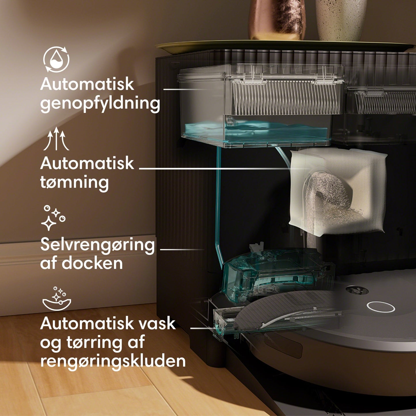 Roomba Combo® 10 Max robot + AutoWash™ dock base