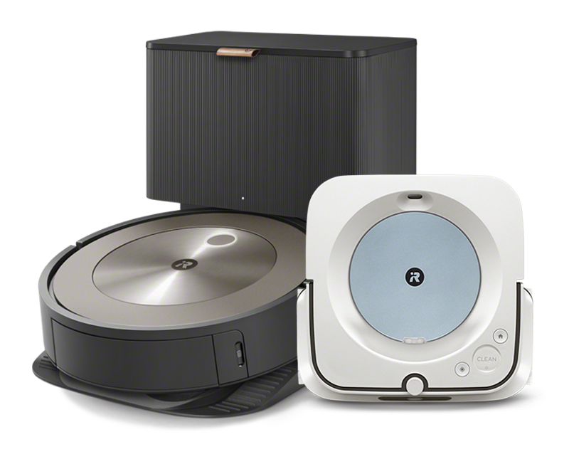 Roomba® j9+ & Braava jet® m6 hvit/blå pakke