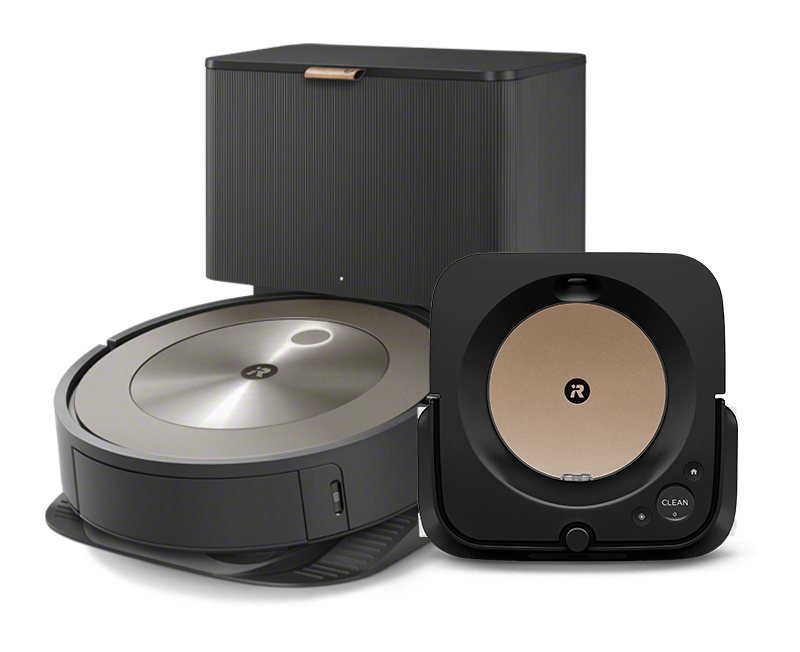 Roomba® j9+ & Braava jet® m6 svart pakke