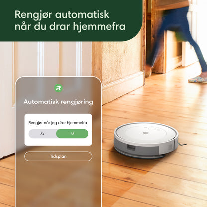 Roomba Combo® Essential robotstøvsuger og -mopp hvit