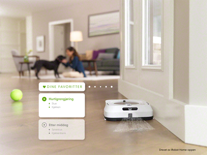 Roomba® j7+ & Braava jet® m6 hvit/blå pakke