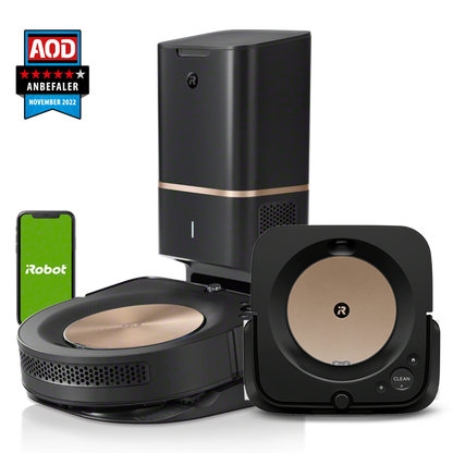 iRobot® Roomba® s9+ & Braava jet® m6 svart pakke