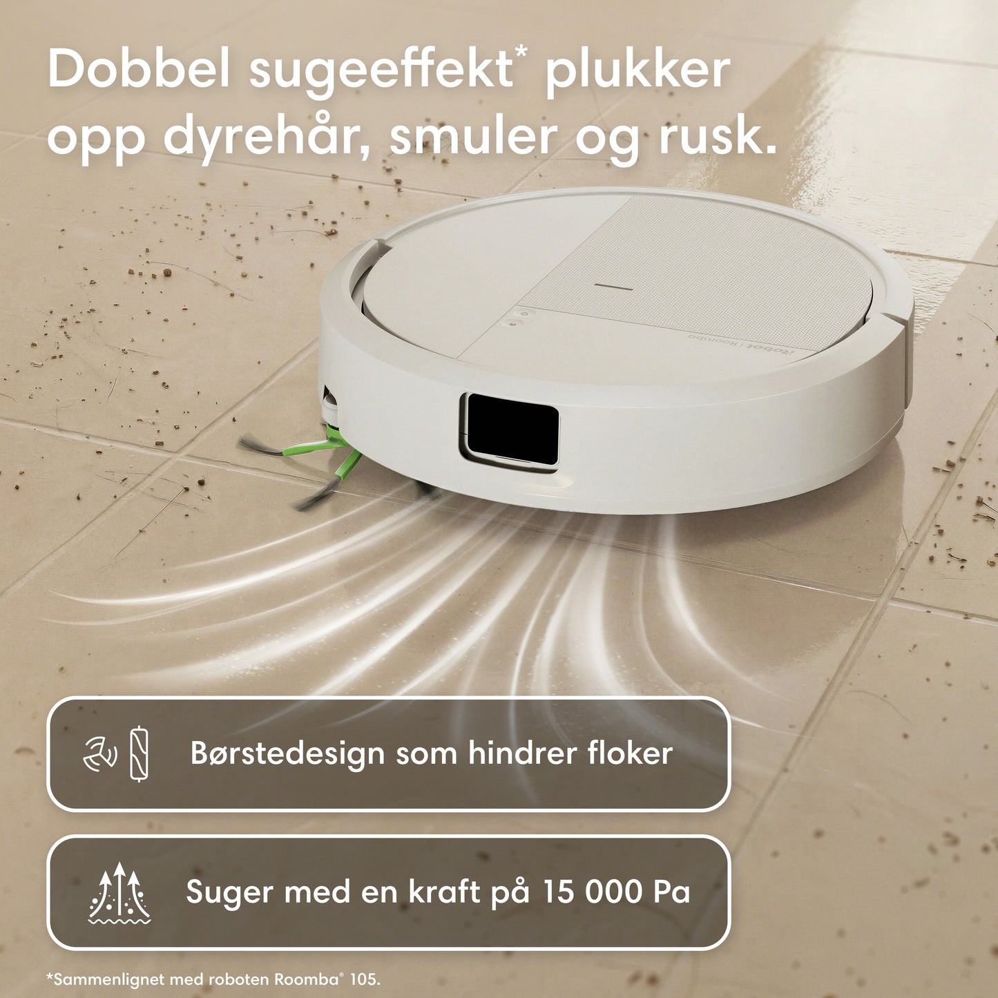 Roomba® 115 Combo-robot + AutoEmpty™-dock