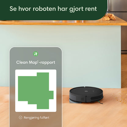 Roomba Combo® Essential robotstøvsuger og -mopp svart (demo)