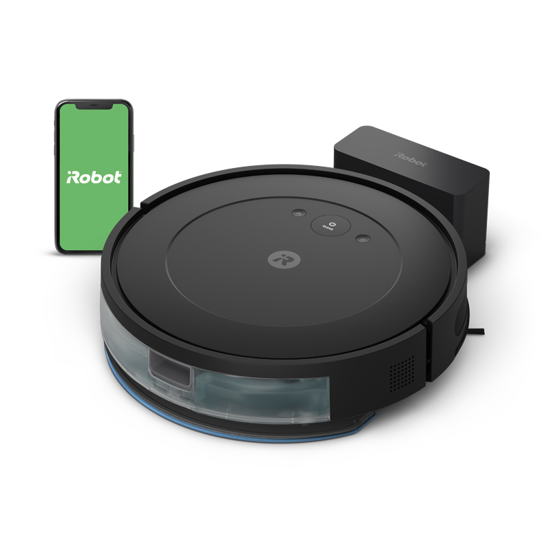 Roomba Combo® Essential robotstøvsuger og -mopp svart