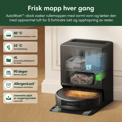 Roomba® Max 876 Combo-robot + AutoWash™-dock