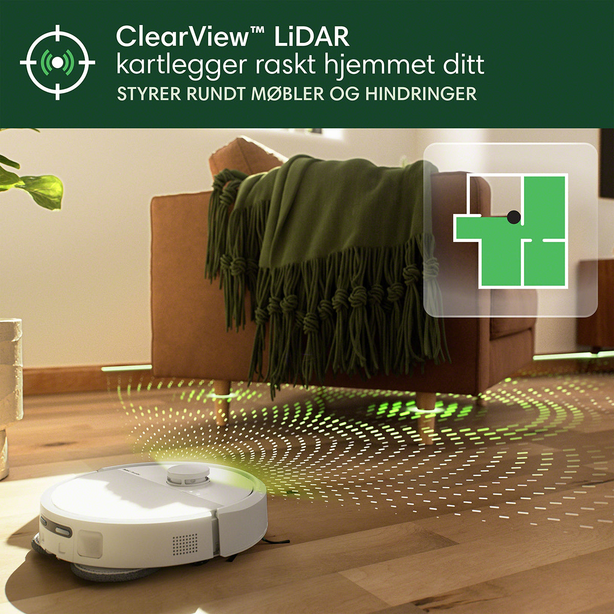 Roomba Combo® 405+ robotstøvsuger