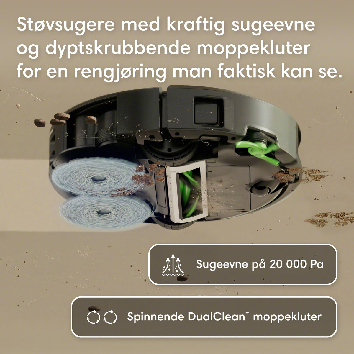 Roomba® Plus 415 Combo-robot + AutoWash™-dock
