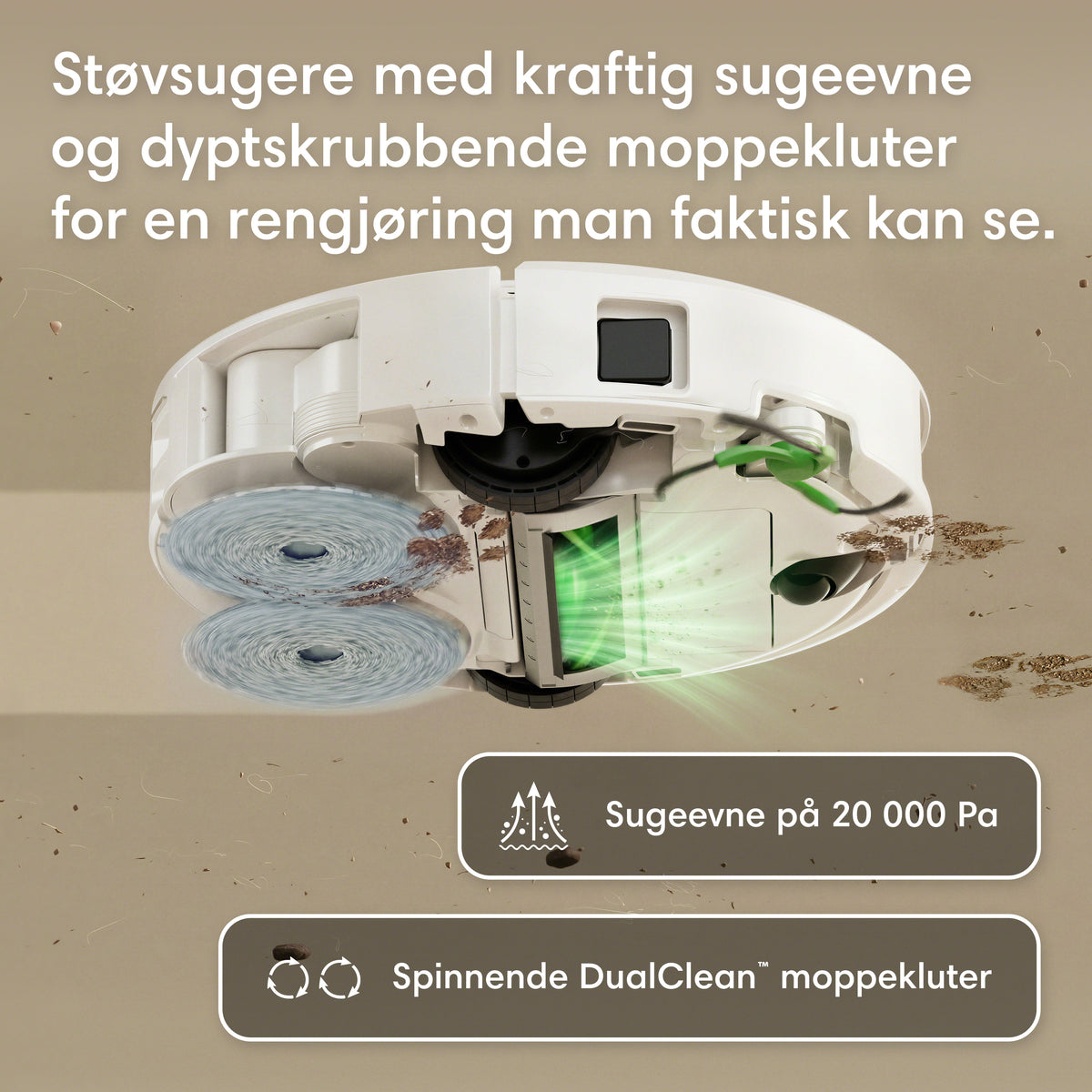 Roomba® Plus 415 Combo-robot + AutoWash™-dock