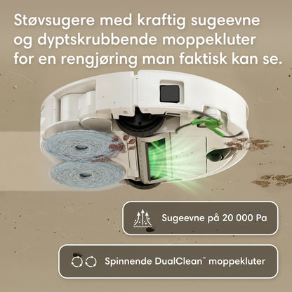 Roomba® Plus 415 Combo-robot + AutoWash™-dock