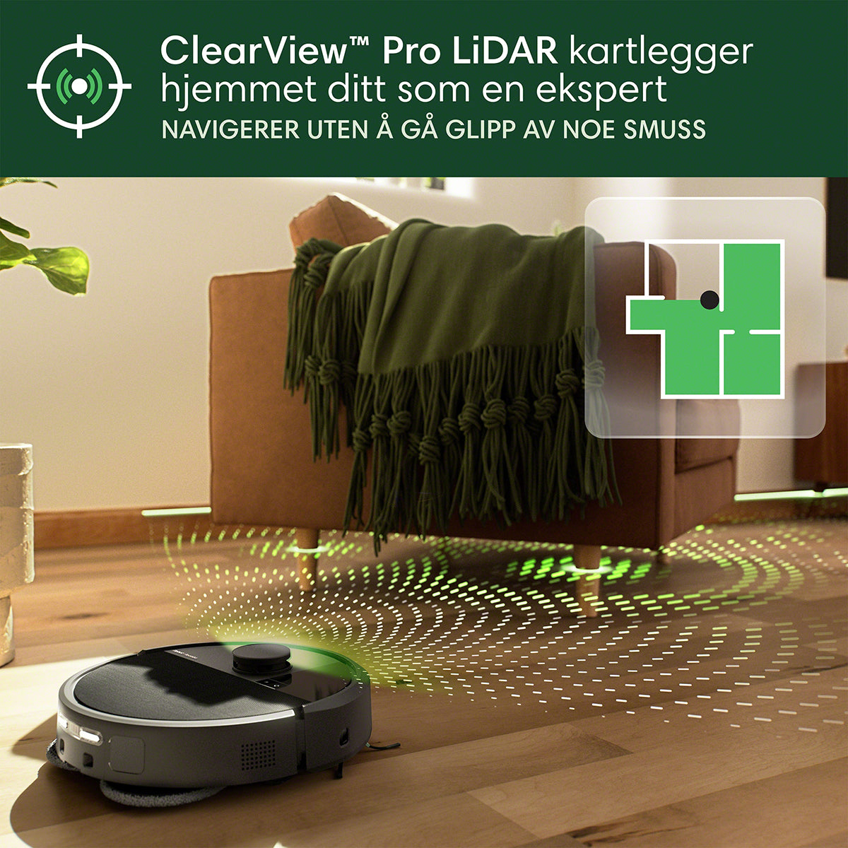Roomba Combo® 505+ robotstøvsuger