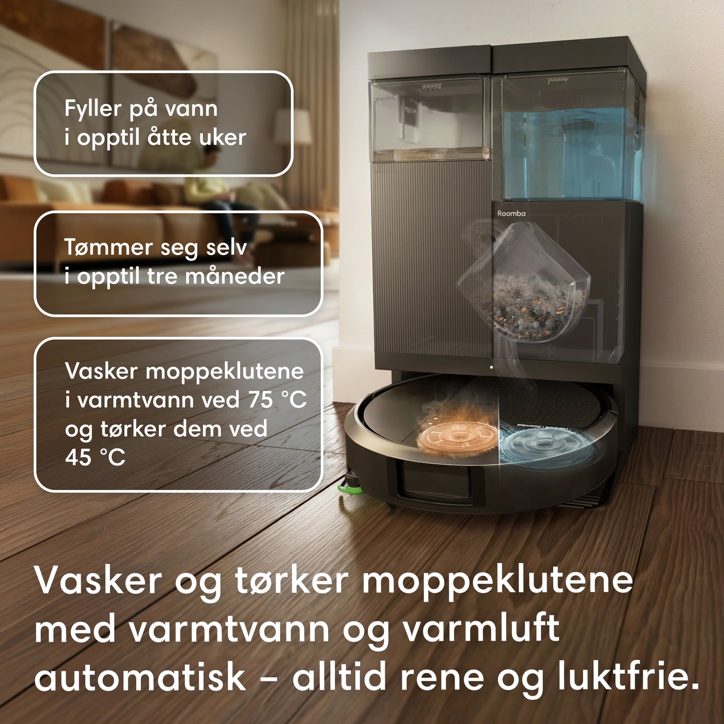 Roomba®  Plus 515 Combo Robot + AutoWash™  Dock