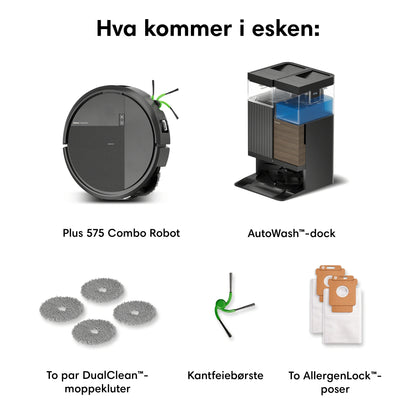Roomba® Plus 575 Combo Robot + AutoWash™ Dock