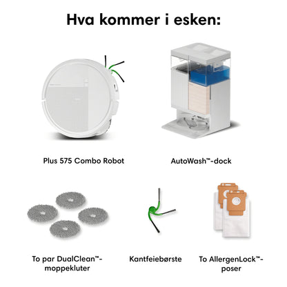 Roomba® Plus 575 Combo Robot + AutoWash™ Dock
