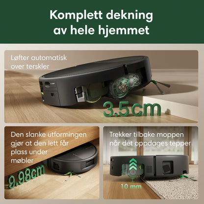 Roomba® Plus 615 Combo + Wash Only-dock