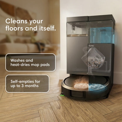 Roomba® Plus 415 Combo-robot + AutoWash™-dock