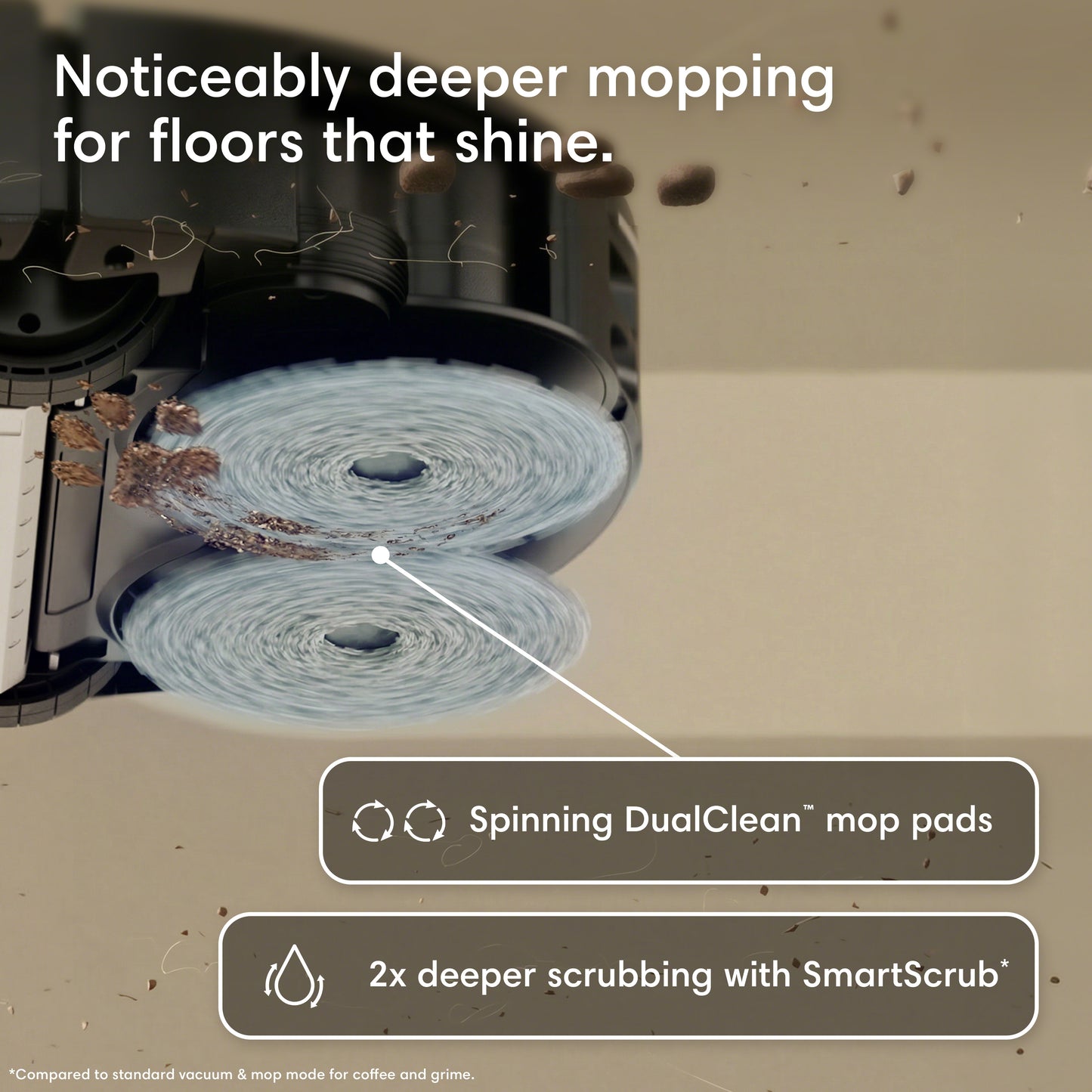 Roomba® Plus 415 Combo-robot + AutoWash™-dock